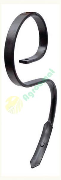 Dinte arc cultivator cu brăzdar 32x10x550mm