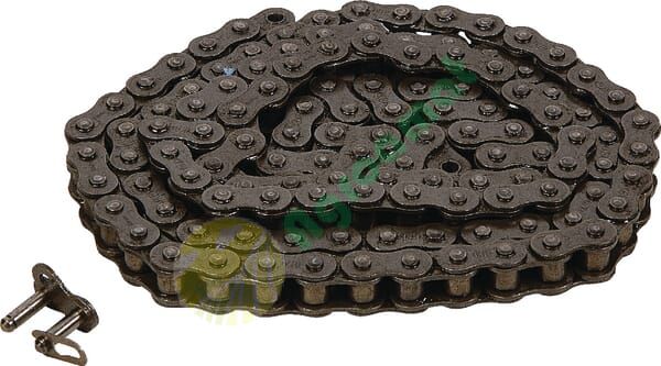 Lanț cu role cu za de legătură