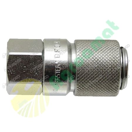FASTER COUPLING DF - FEMALE SIDE 1/4'' NPT  - COUPLING Ø 6,3mm (1/4'')