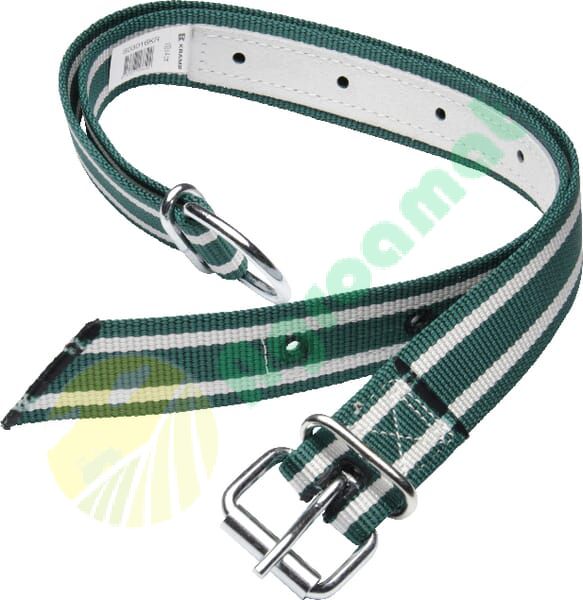 Curea de gât standard 130x4cm cu inel de legătură