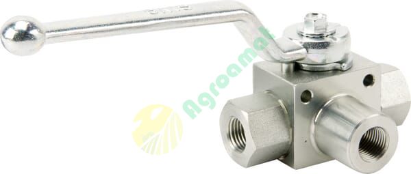 Ball Valve 3/2-L - 1/4"BSP