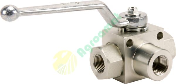 Ball Valve 3/2-L - 3/8"BSP