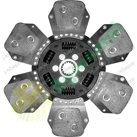 SPRING SINTERED ADVANCED DISC - LOOSE Ø 330 - 26,5 X 30 - 16 / 6 PADS