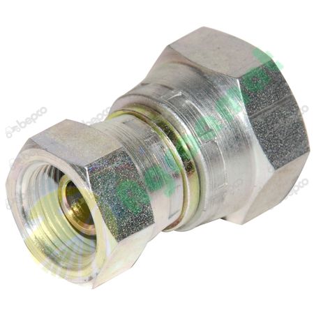 UNION BSP 60° FEMALE TO FEMALE 1/4-19 - 3/8-19