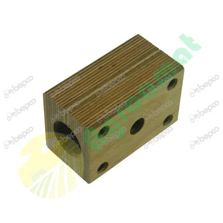 WOOD BEARING Ø 36 MM - 120 X 79.5 MM