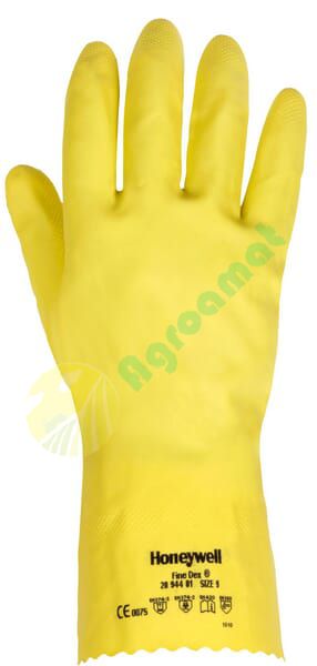 Mănusi de lucru bumbac galben 30cm lungime mărime 9/L FineDex® Honeywell