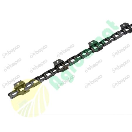 REINFORCED CONVEYOR CHAIN 38.4VB - 94 LINKS - 16 FIXING - 3610 MM