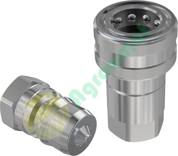 Cuplă rapidă cu bile HNV mamă 1/2" - 1/2" BSP