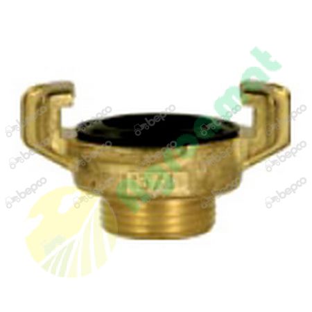 GEKA MALE 1'' LAITON 