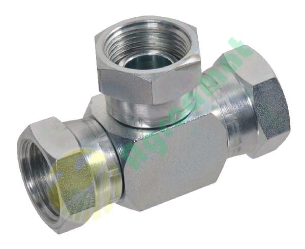 Racord T mamă 3/8" BSP