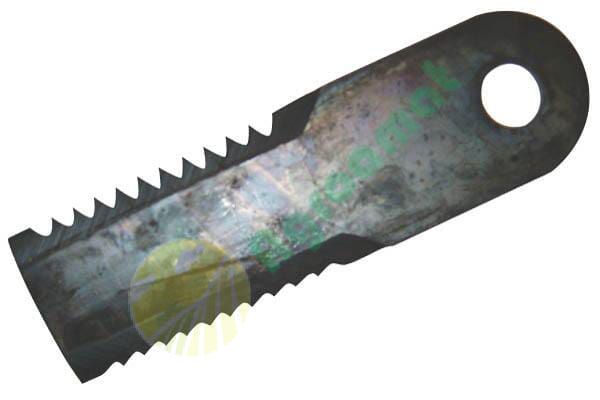 Cuțit rotativ tocător zimțat 170x50x5mm diametru 18mm