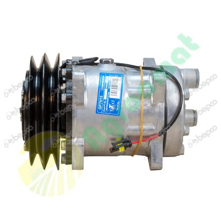 AIR CONDITIONING COMPRESSOR 2 PULLEYS - Ø 142/150 MM - 210 CC