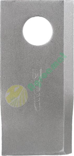 Lamă cositoare stânga 102x48x4mm orificiu 19mm pachet 25 buc. potrivită pentru Fella