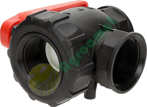 Robinet cu bilă 3 căi 2" întrerupt