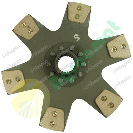 RIGID SINTERED ADVANCED DISC - CAPTIVE Ø 350 - 45 X 50 - 24 / 6 PADS