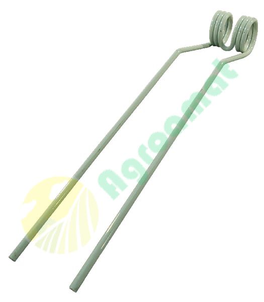 Dinte greblă rotativă 550x83x9mm orificiu diametru 48mm potrivit pentru Pöttinger