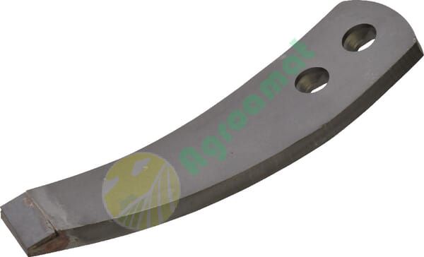 Brăzdar cultivator 270x80x20mm întărit curbat 2 orificii potrivit pentru Pöttinger