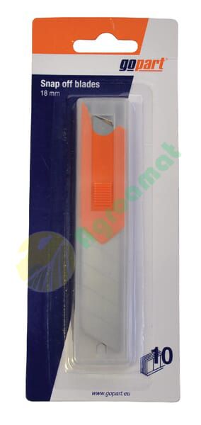 Lame retractabile cutter 18 mm 10 buc