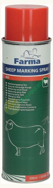 Spray de marcare pentru oi, roșu