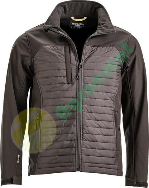 Jachetă matlasată negru L