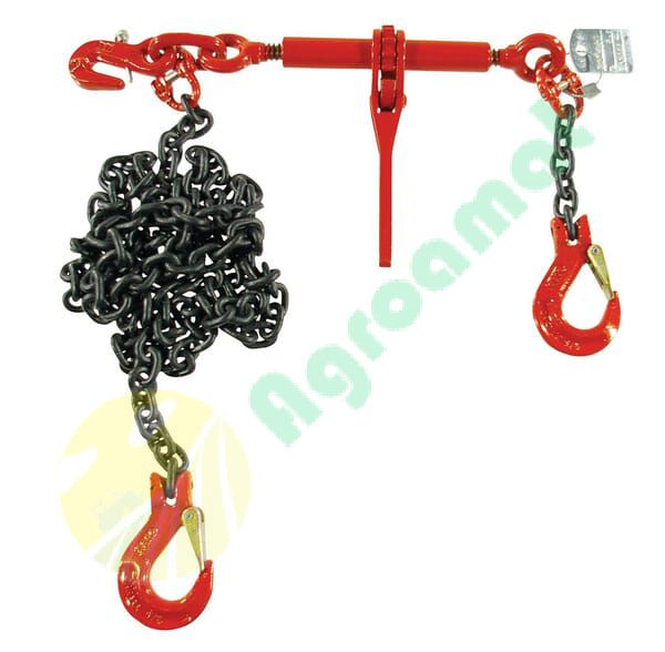 Lanț de fixare cu întinzător cu clichet 6mm