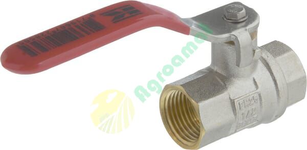 Robinet cu bilă BSP 2x mamă 1/2", mâner oțel inoxidabil