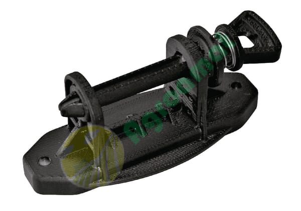 Întinzător bandă pentru stâlp de lemn, 4 buc.