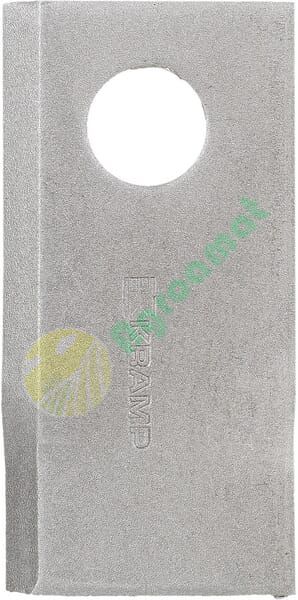 Lamă cositoare dreapta 96x48x4mm orificiu 19mm pachet 25 buc. potrivită pentru Deutz-Fahr