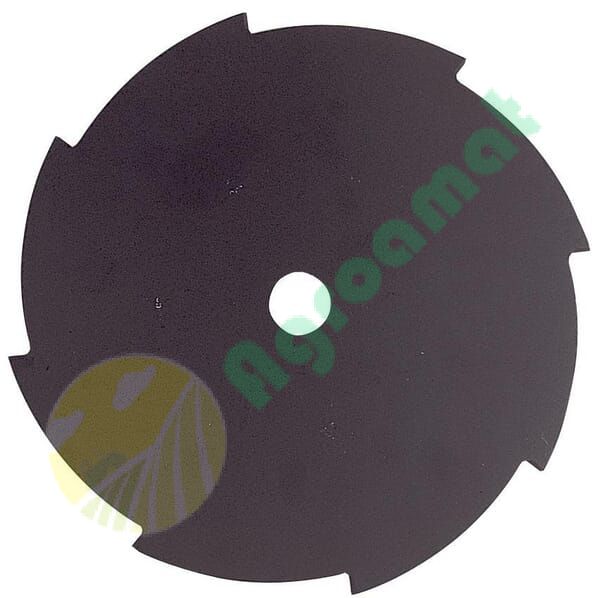 Lamă pentru motocoasă oțel 8 dinți 255x25,4x1,8mm