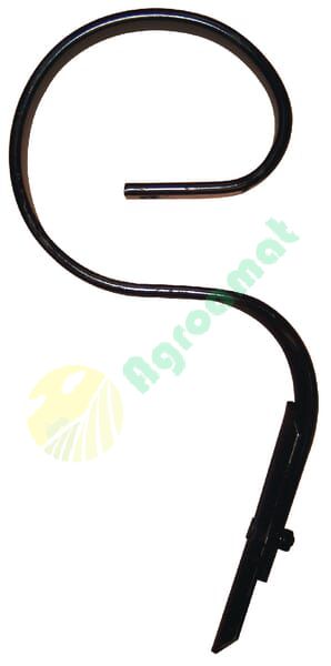 Dinte arc cultivator cu daltă 32x10x525mm drepți
