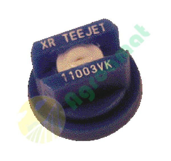 Duză cu jeturi aplatizate XR 110° albastră, ceramică