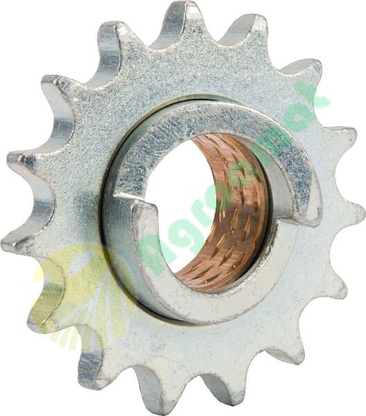 Pinion diferențial T=15 cu bucșă diametru 28mm