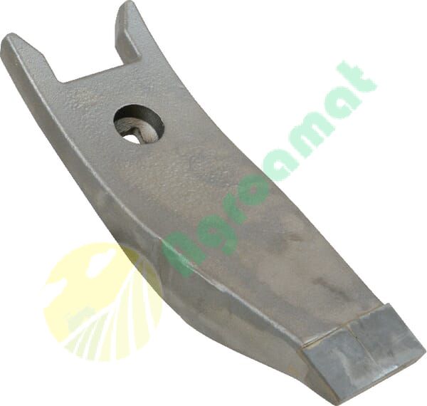 Brăzdar cultivator 255x80x18mm întărit curbat 1 orificiu potrivit pentru Horsch