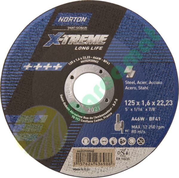 Disc tăiere X-Treme Life 125x1,6