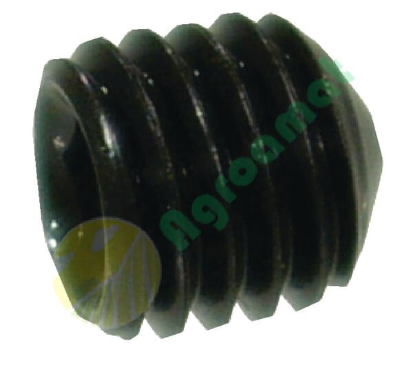 Știft filetat orificiu hexagonal cu vârf conic DIN914 M8x1,25x12mm oțel brunat grupa 45H 25 buc. Kramp