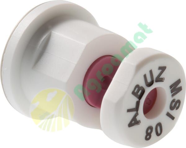 Duză de pulverizare plată MSI 08 albă