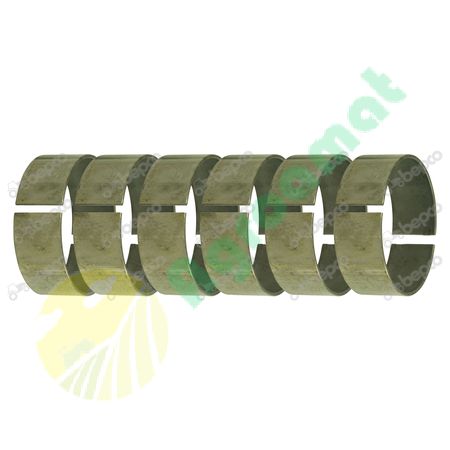CONNECTING ROD BEARING SET STANDARD - COPPER/LEAD - 6 CYL.