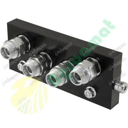 MULTIFASTER CONNECTION 2PS06 (MOBILE PART) 4 HYDRAULIC LINES 3/8'' - THREAD 1/2'' BSP