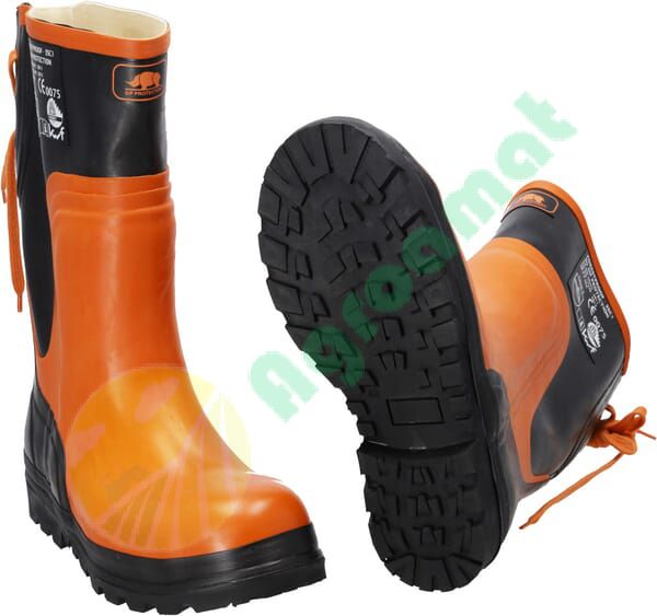 Cizme forestiere galbene/verzi clasa 3 mărime 10 Forester 3SC1 SIP