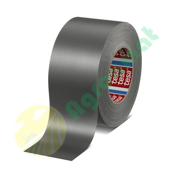 Bandă textilă cu polietilenă Standard gri 50mx75mm TesaBAND®