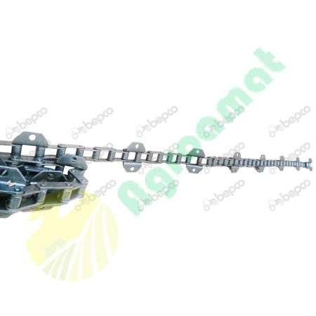 FEEDER CHAIN 38.4V - 87 LINKS - 15 FIXING - 3341 MM