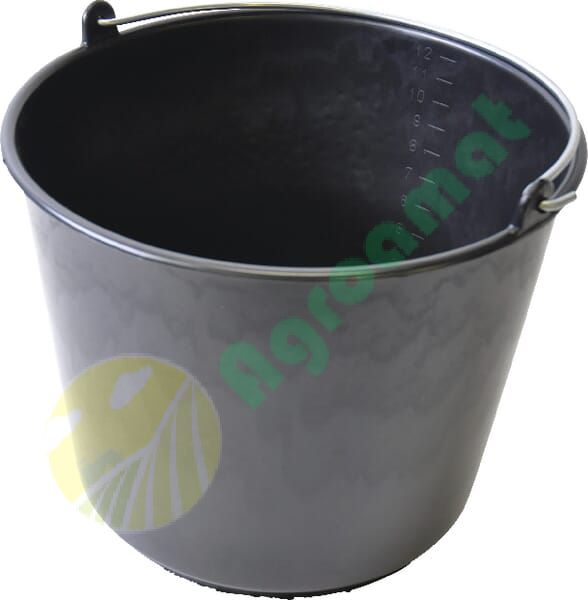 Găleată Gripline 12 l negru