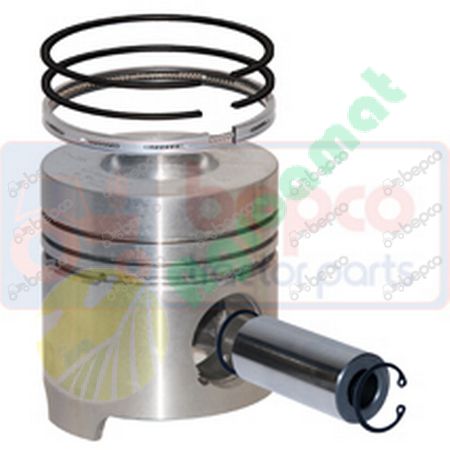 PISTON WITH RINGS Ø 100 mm - STD