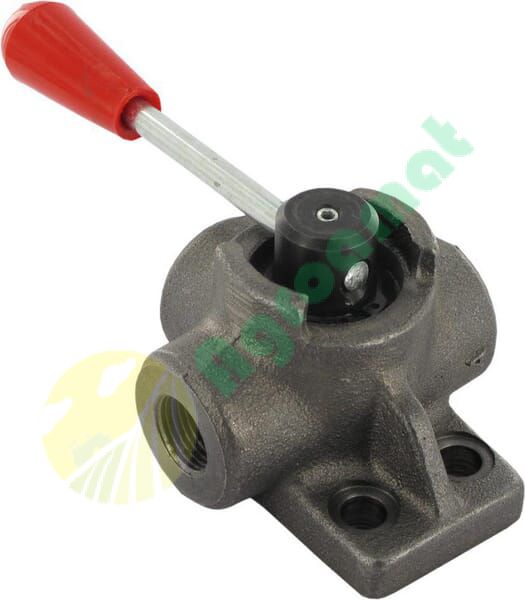 Gaură longitudinală robinet 3 căi 1/2 BSP