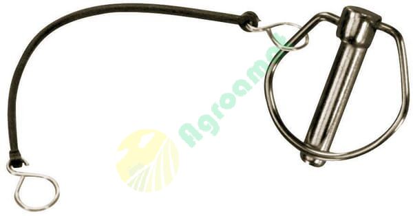 Bolț cu inel 10mm și cablu cauciuc