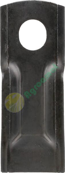 Lamă cositoare stânga/dreapta 132x50x4mm orificiu 23x20,5mm oval pachet 25 buc. potrivită pentru Taarup
