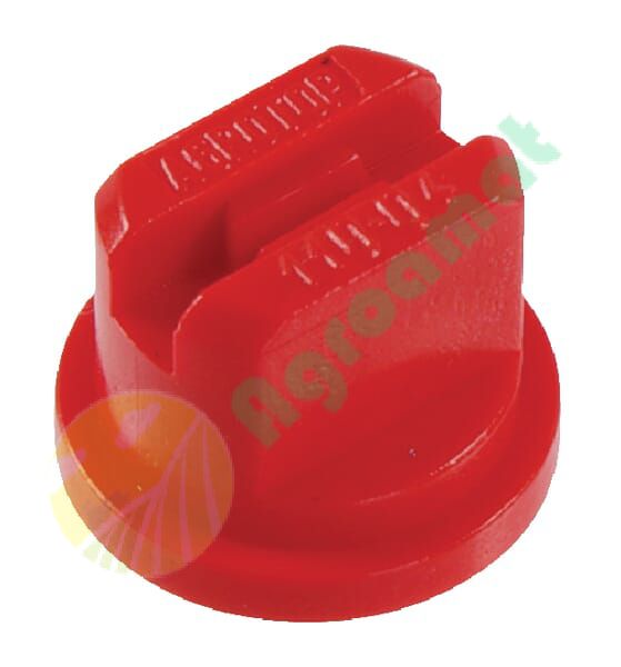 Duză cu jeturi aplatizate SprayMax 110° roșie