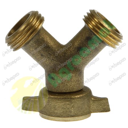 TUBE DE JONCTION EN V AVEC FILET DE G1/2 