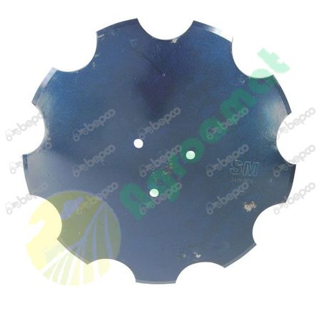 DISC SERRATED 46 x 4 WITH 3 HOLES Ø 12.5