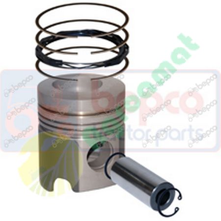 PISTON WITH RINGS Ø 102 mm - STD